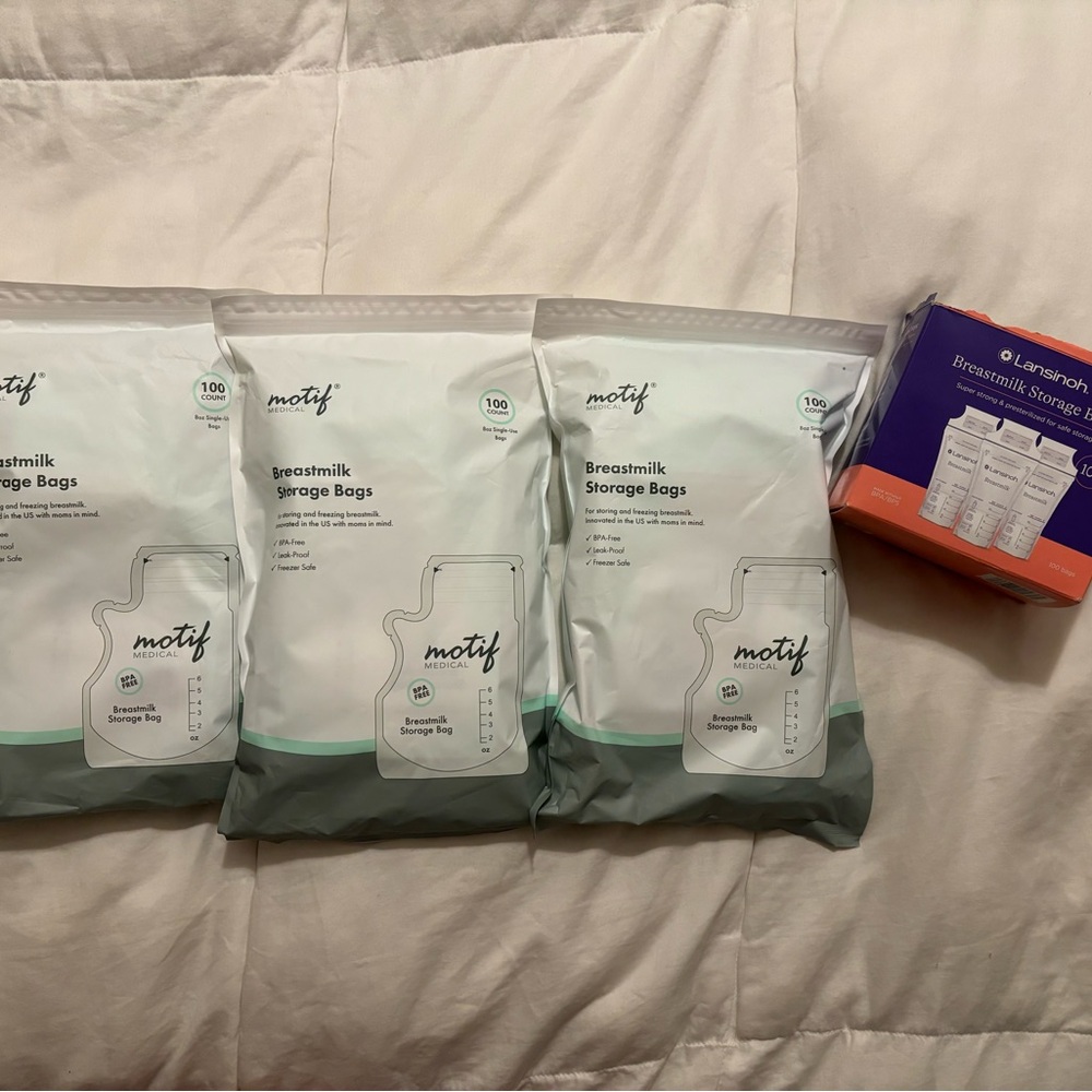 375 Breastmilk Storage Bags (New in Box) $50 VALUE